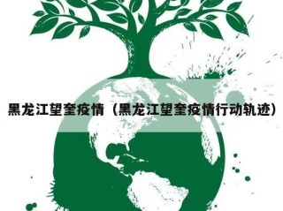 黑龙江望奎疫情（黑龙江望奎疫情行动轨迹）