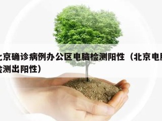 北京确诊病例办公区电脑检测阳性（北京电脑检测出阳性）