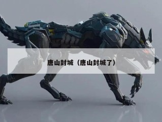 唐山封城（唐山封城了）